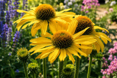 Echinacea jeżówka SKIPPER GOLDEN