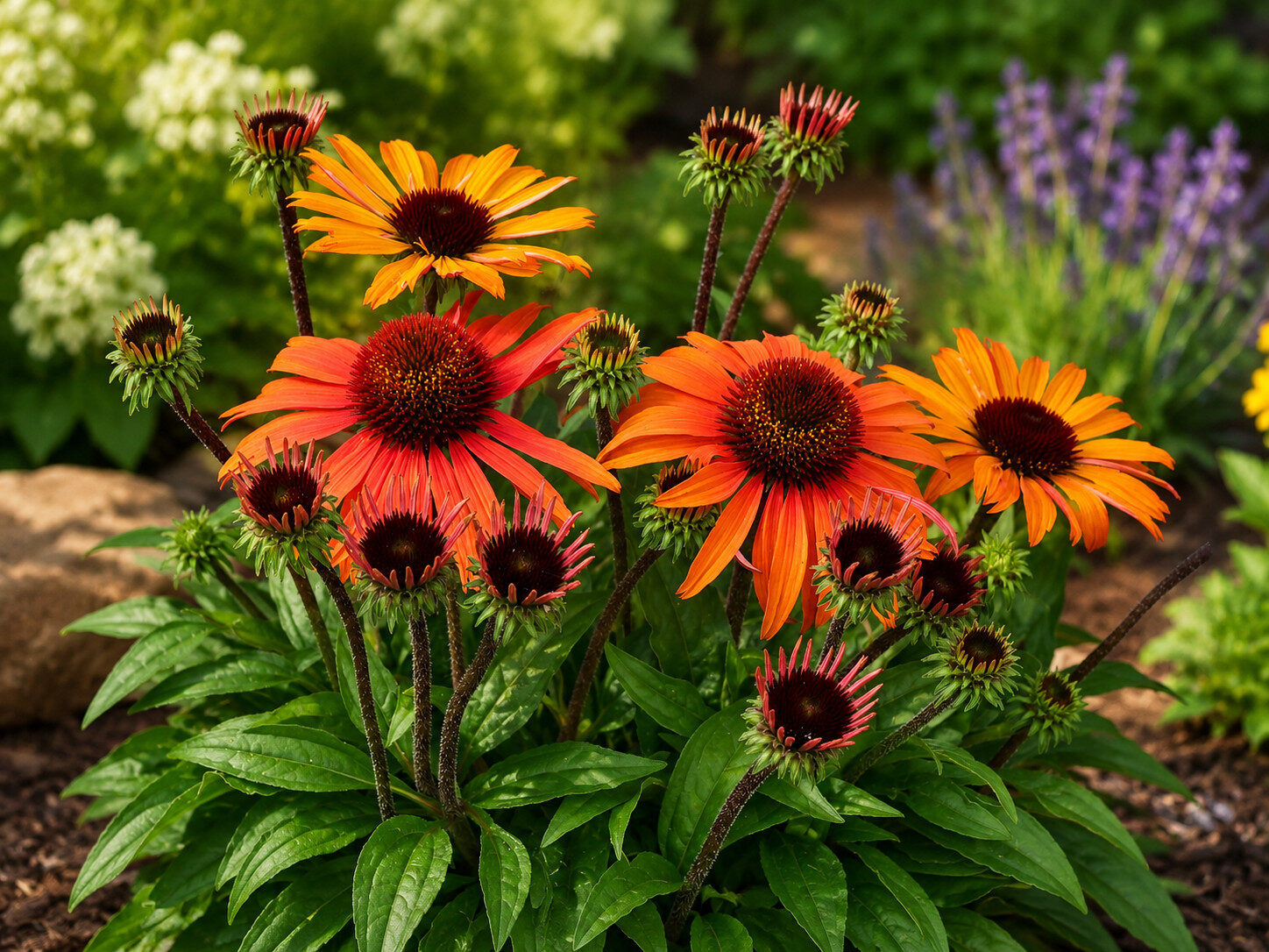 Echinacea jeżówka SUNMAGIC VINTAGE ORANGE - obrazek 4