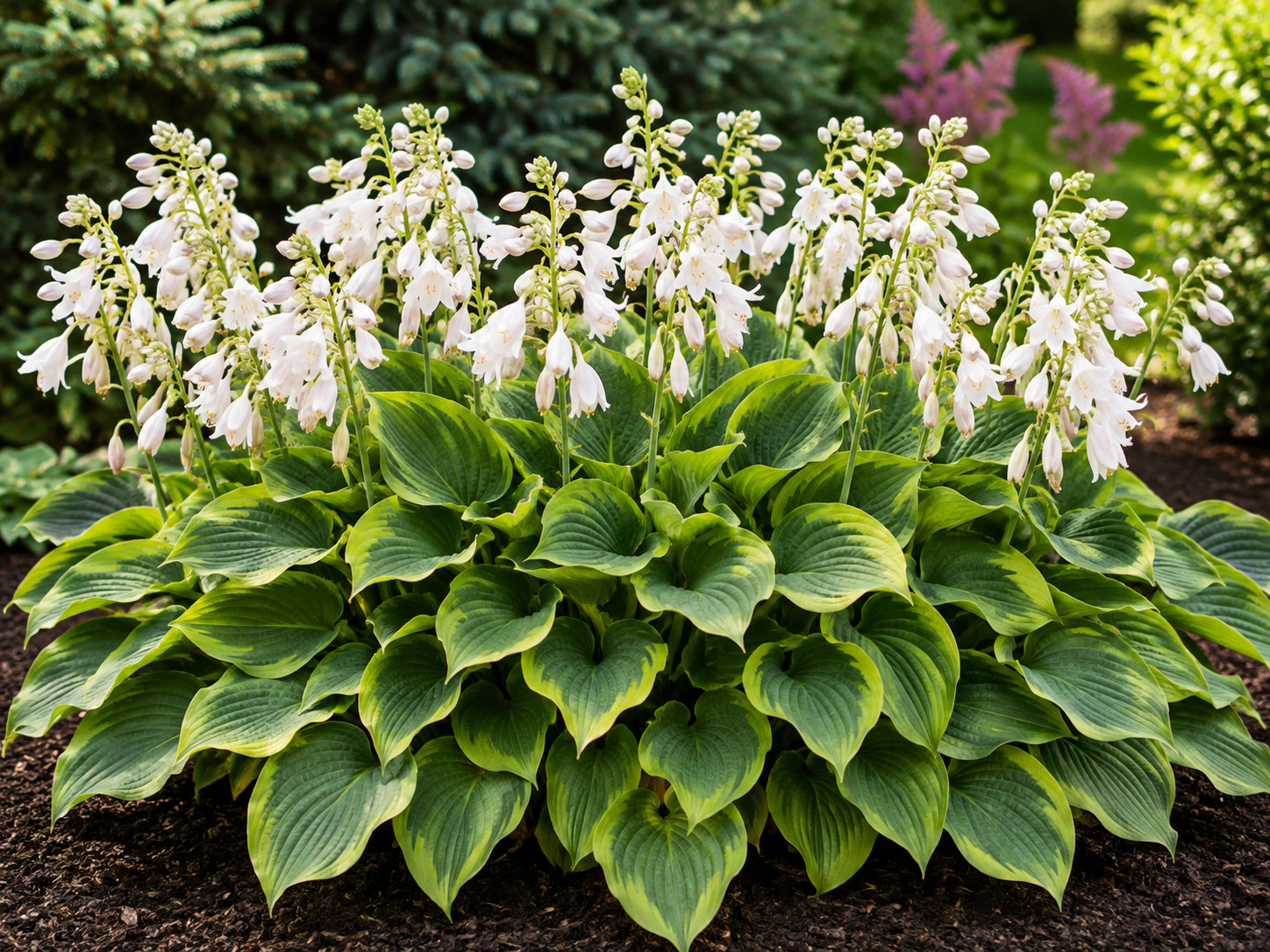Funkia Hosta SHADOWLAND WU-LA-LA - obrazek 3