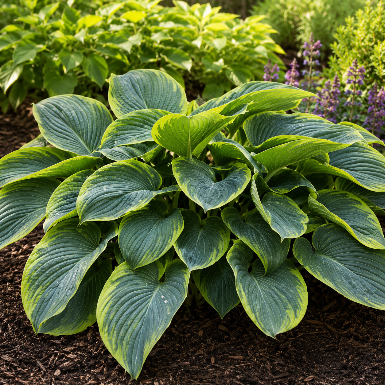 Funkia Hosta SHADOWLAND WU-LA-LA - obrazek 2