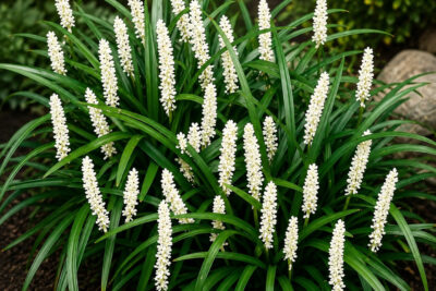Liriope szafirkowe MONROE WHITE