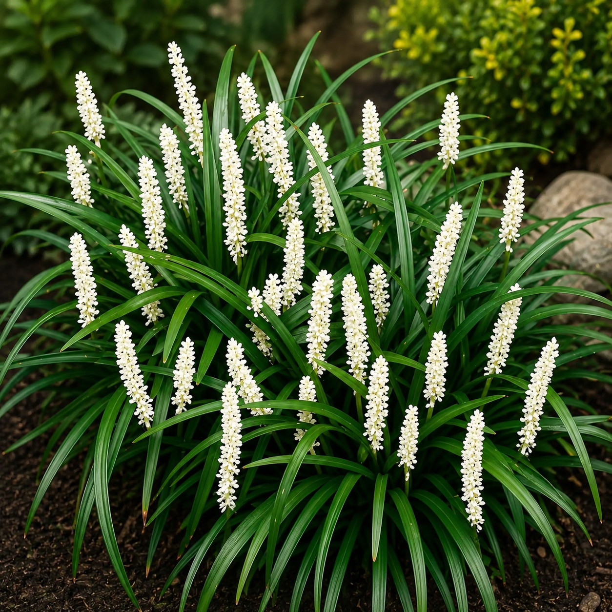 Liriope szafirkowe MONROE WHITE